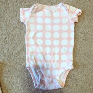 Pink polka dot outfit